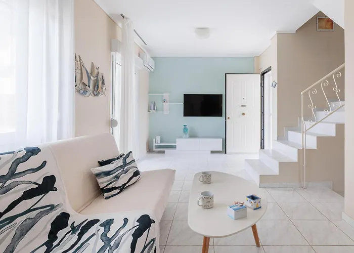 Apartament F & B Summer Collection - Sithonia - Family Maisonette Ormos Panagias